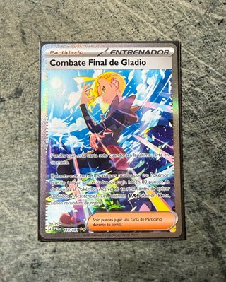 Combate De Gladio Oscuridad Absoluta Carta Pokemon