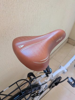 Bicicleta Plegable Moma Blanca