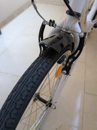 Bicicleta Plegable Moma Blanca