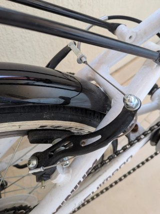 Bicicleta Plegable Moma Blanca