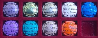Lot 9 plaques/xapes/chapas Cava Canals Casanovas