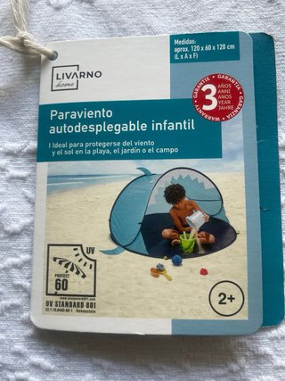 Carpa Infantil Livarno Home Piscina Playa