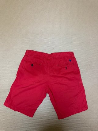 Pantalón corto bermuda rojo casual Custi Mikelo