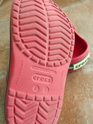 Zapatillas Crocs Rojas Niño Talla 33-34
