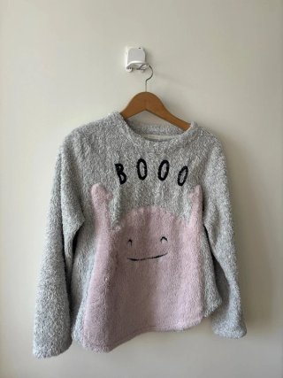 Pijama peluche Oysho BOOO Talla M