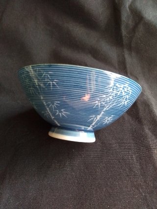 Bol de porcelana japonés Satsuma