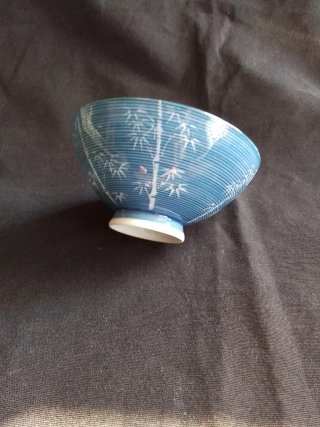 Bol de porcelana japonés Satsuma