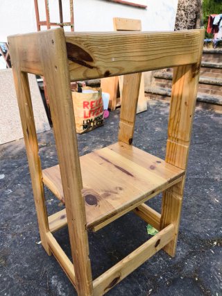 Torre de aprendizaje madera