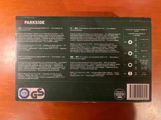 Parkside Atornillador Eléctrico con Accesorios