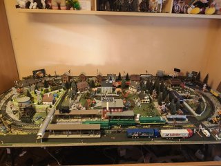 Maqueta Tren Escala HO Desmontada