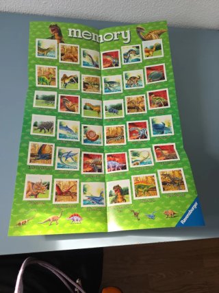 Juego de mesa Memory Ravensburger Dinosaurios