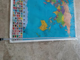 Planisferio Político Mapa Mundo 137x99