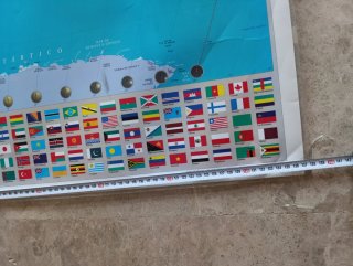 Planisferio Político Mapa Mundo 137x99