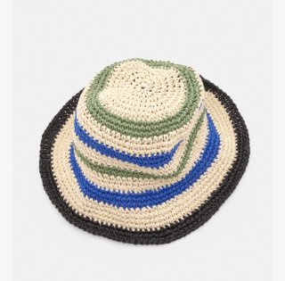Gorro de playa multicolor