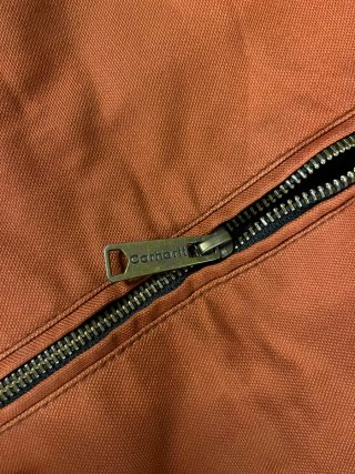 Giacca Carhartt Marrone Arancio Taglia M