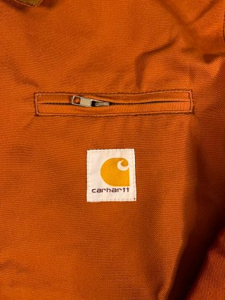 Giacca Carhartt Marrone Arancio Taglia M