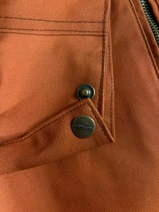 Giacca Carhartt Marrone Arancio Taglia M