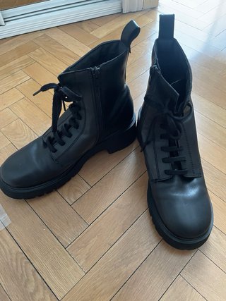 Botines Camper Piel Negros Talla 41