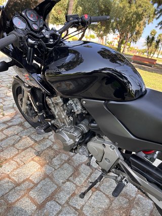 Honda CB600S cambio suzuki samurai long body
