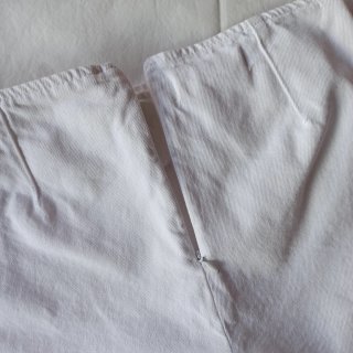Falda pantalón vaquera blanca