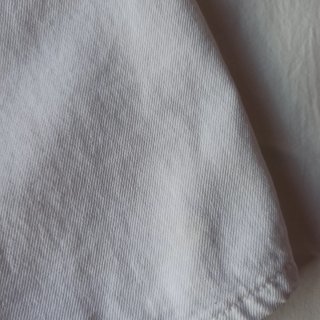 Falda pantalón vaquera blanca