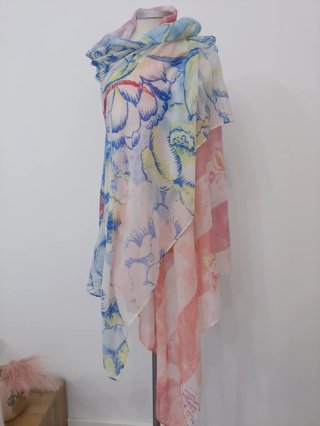 Pañuelo Algodón Desigual Grande