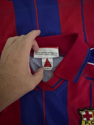 Camiseta F.C. Barcelona Figo 7 Rogers