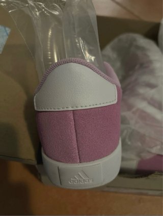 Scarpe Adidas camoscio rosa n. 35