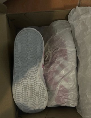 Scarpe Adidas camoscio rosa n. 35