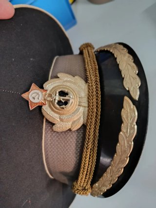 Gorra Rusa Marina Talla 57