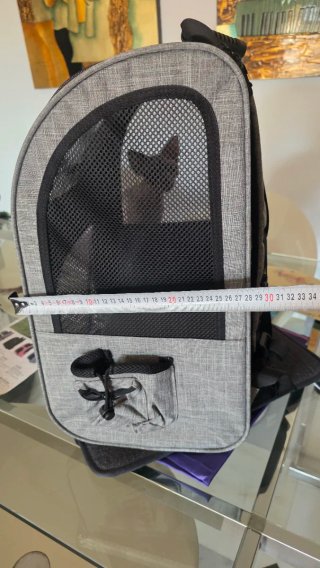 Mochila transportín gato/perro Pecute XL