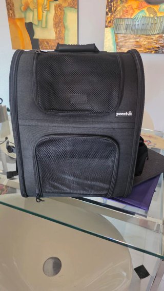 Mochila transportín gato/perro Pecute XL
