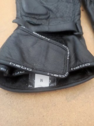 Guantes Moto Verano Hebo Negros