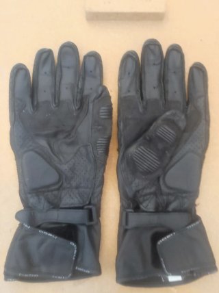 Guantes Moto Verano Hebo Negros