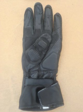 Guantes Moto Verano Hebo Negros