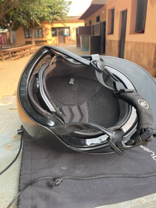 Casco de equitación BR negro talla 56