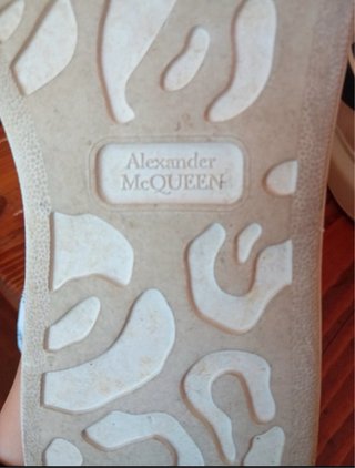 Scarpe Alexander McQueen usate poco bianche
