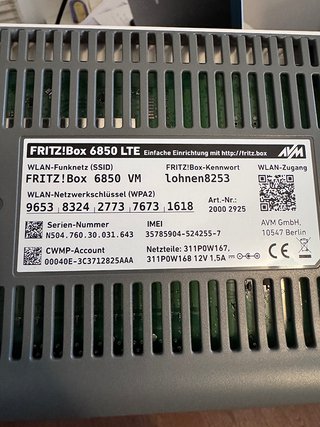 FRITZ!Box 6850 LTE Router