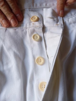 Pantalón Blanco Hombre