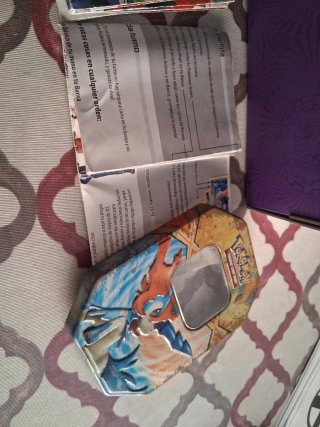 Latas Cajas Pokémon Vacías