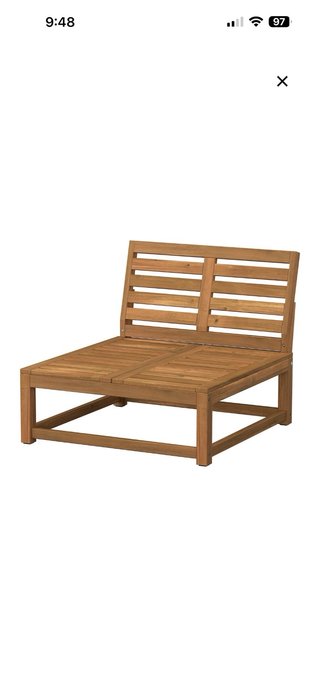 Mesa y sofa de 2 plazas Nammaro IKEA