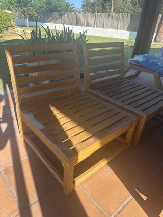 Mesa y sofa de 2 plazas Nammaro IKEA