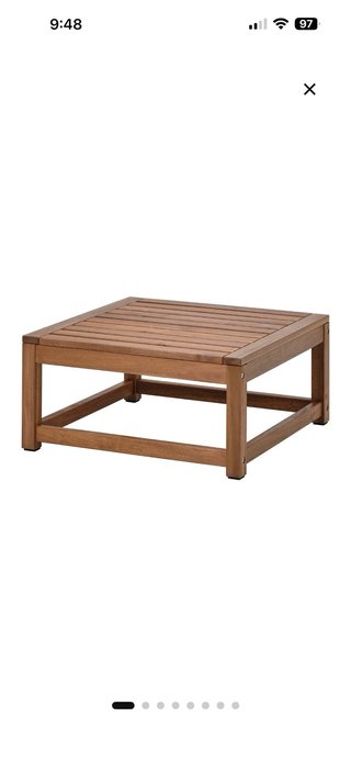 Mesa y sofa de 2 plazas Nammaro IKEA