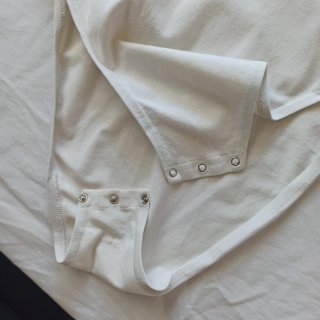 Body vintage algodón pecho fruncido