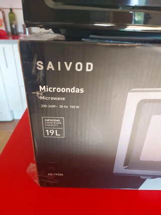 Microondas Saivod MS-1923A 19L