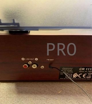 Tocadiscos Retro CAMRY CR1113