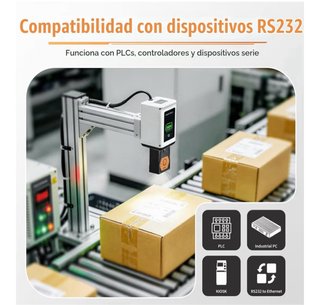 Escáner Códigos Barras QR Industrial