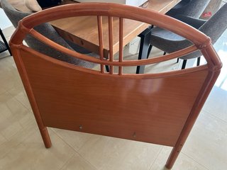 Cabecero cama individual madera