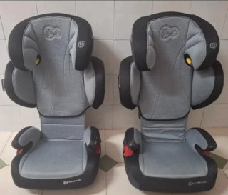 Silla Coche Kinderkraft Junior Fix Gris