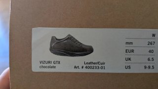 Zapatos senderismo Vizuri GTX Talla 40